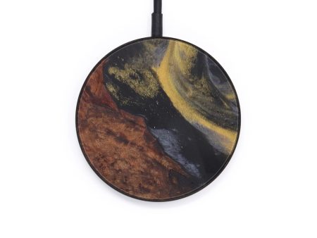 Circle Wood+Resin Wireless Charger - Brayson (Artist Pick, 611201) Online now