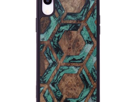 iPhone Xr Wood+Resin Phone Case - Cori (Pattern, 612173) Sale