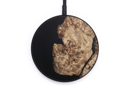 Circle Wood+Resin Wireless Charger - Malia (Artist Pick, 611891) on Sale