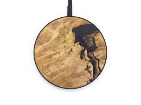 Circle Burl Wood Wireless Charger - Malorie (Buckeye Burl, 611778) Online Hot Sale