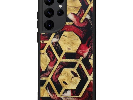 Galaxy S22 Ultra Wood+Resin Phone Case - Alfredo (Pattern, 612645) Discount