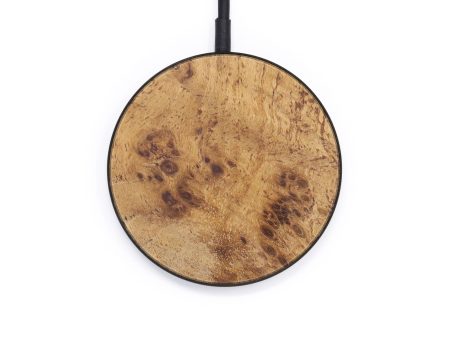 Circle Burl Wood Wireless Charger - Annelise (Maple Burl, 611797) Online Hot Sale