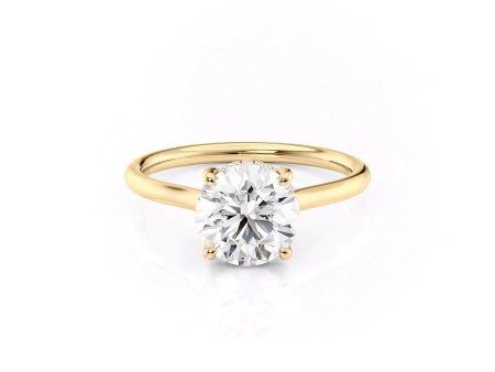 The Ellie Set With A 2.5 Carat Round Moissanite Discount