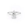 The Ellie Set With A 4 Carat Pear Moissanite Online Hot Sale