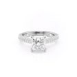 The Catherine Set With A 3.5 Carat Princess Moissanite Discount